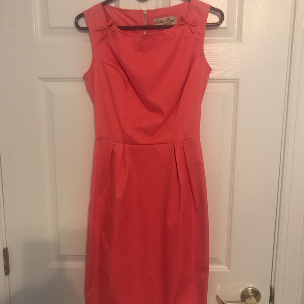 Bettie Paige pencil cut dress